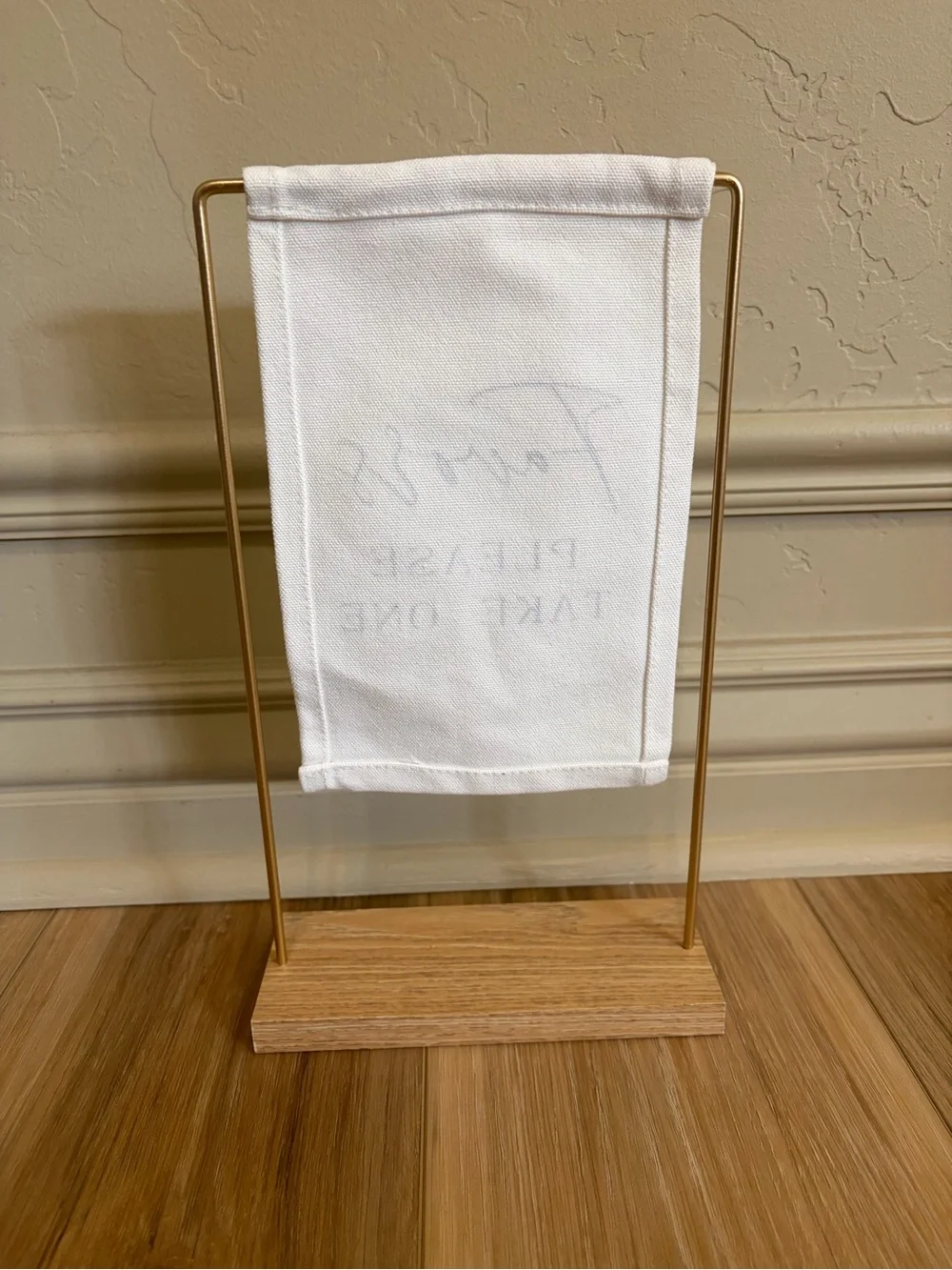 Favors Please Take One Canvas Sign